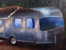 Original art for sale at UGallery.com | In the Woods by Mitchell Freifeld | $250 | oil painting | 7.75' h x 10' w | thumbnail 4