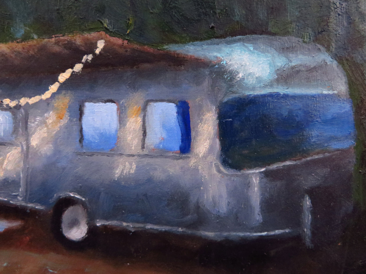 In the Woods by Mitchell Freifeld |  Closeup View of Artwork 