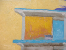 Original art for sale at UGallery.com | Passing Afternoon Storm at the El Ray Motel 2 by Mitchell Freifeld | $1,375 | oil painting | 30' h x 40' w | thumbnail 4