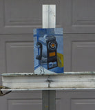 Original art for sale at UGallery.com | Pay Phone by Mitchell Freifeld | $250 | oil painting | 10' h x 6.5' w | thumbnail 3