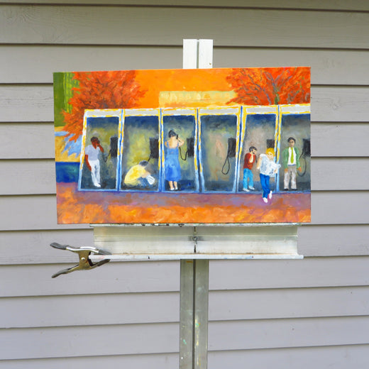 Phone Booths by Mitchell Freifeld |  Context View of Artwork 