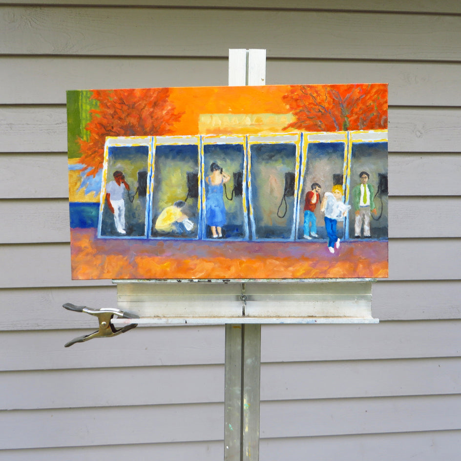 Phone Booths by Mitchell Freifeld |  Context View of Artwork 