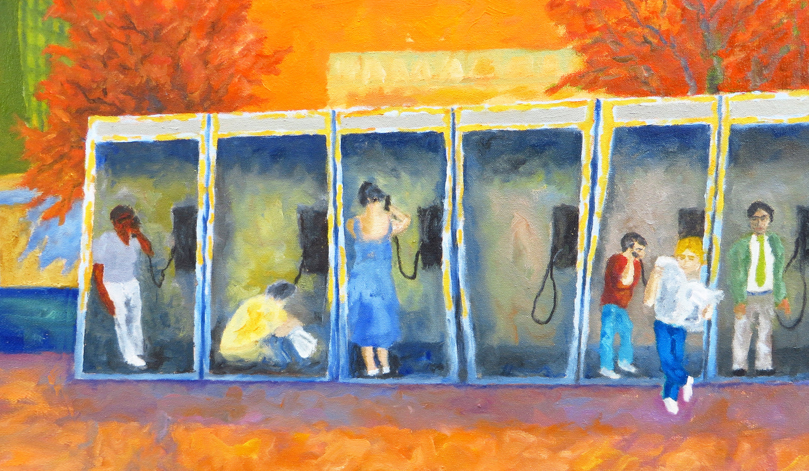 Phone Booths by Mitchell Freifeld |  Artwork Main Image 