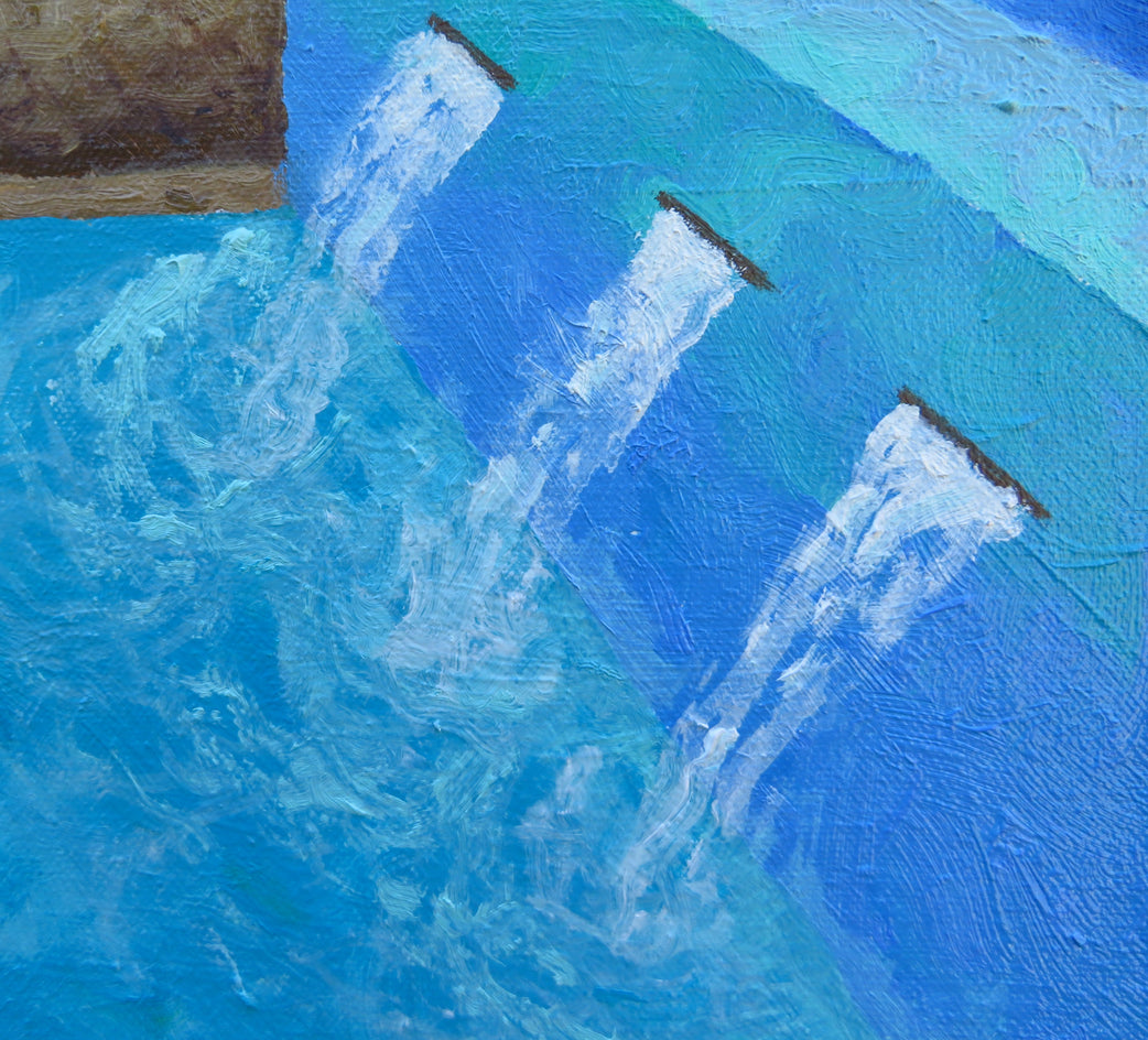 Place in the Sun by Mitchell Freifeld |  Closeup View of Artwork 