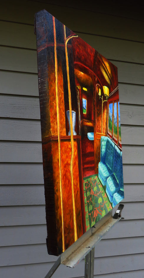 Silver Cup by Mitchell Freifeld |  Side View of Artwork 