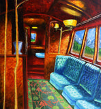 Original art for sale at UGallery.com | Silver Cup by Mitchell Freifeld | $950 | oil painting | 30' h x 28' w | thumbnail 1