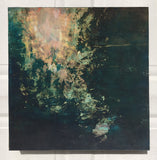 Original art for sale at UGallery.com | Moment of Enlightenment by Agata Kijanka | $775 | oil painting | 18' h x 18' w | thumbnail 3