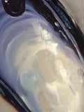 Original art for sale at UGallery.com | Blue Mussel by Kristine Kainer | $1,750 | oil painting | 24' h x 24' w | thumbnail 4