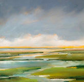 Original art for sale at UGallery.com | It’s Going to Be a Beautiful Day by Nancy Jadatz | $675 | oil painting | 12' h x 12' w | thumbnail 1