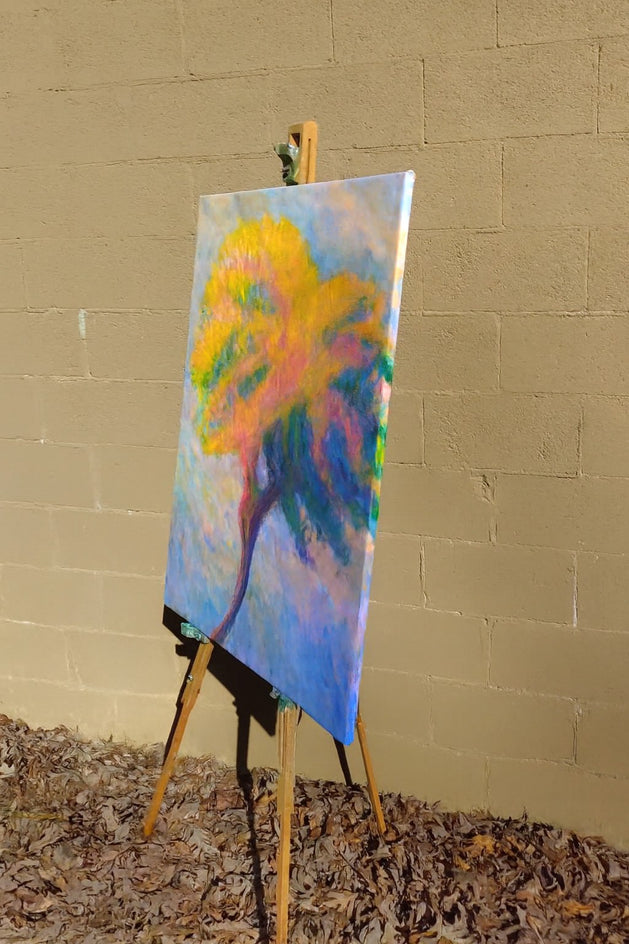 Crepe-Myrtle 2 by Naoko Tadotsu |  Side View of Artwork 