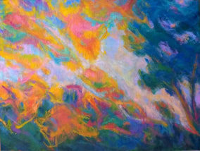 Original art for sale at UGallery.com | Tapestry by Naoko Tadotsu | $1,375 | oil painting | 30' h x 40' w