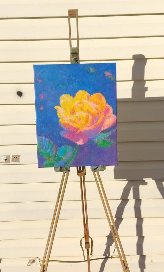 Yellow Rose by Naoko Tadotsu |  Context View of Artwork 