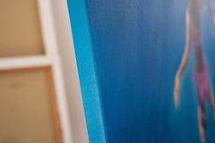 Original art for sale at UGallery.com | Best Summer Day by Nata Zaikina | $3,000 | oil painting | 30' h x 32' w | thumbnail 2