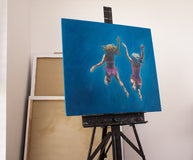 Original art for sale at UGallery.com | Best Summer Day by Nata Zaikina | $3,000 | oil painting | 30' h x 32' w | thumbnail 3