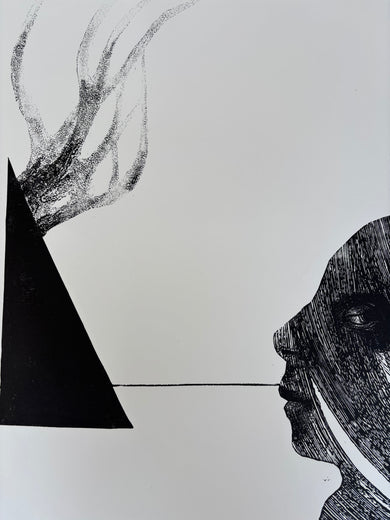 I Know, but I’m Not Telling by Natalia Pawlus |   Closeup View of Artwork 