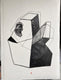 Original art for sale at UGallery.com | It’s Good That You’re Here I by Natalia Pawlus | $1,300 | printmaking | 40' h x 28' w | thumbnail 3