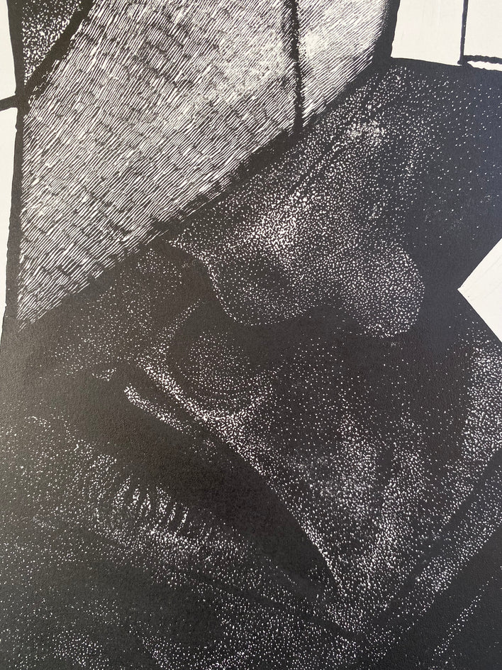 It’s Good That You’re Here I by Natalia Pawlus |  Closeup View of Artwork 