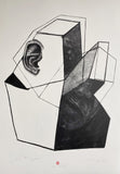Original art for sale at UGallery.com | It’s Good That You’re Here I by Natalia Pawlus | $1,200 | printmaking | 40' h x 28' w | thumbnail 1