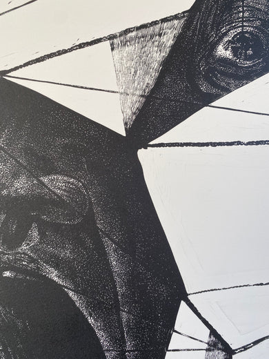 It’s Good That You’re Here II by Natalia Pawlus |   Closeup View of Artwork 