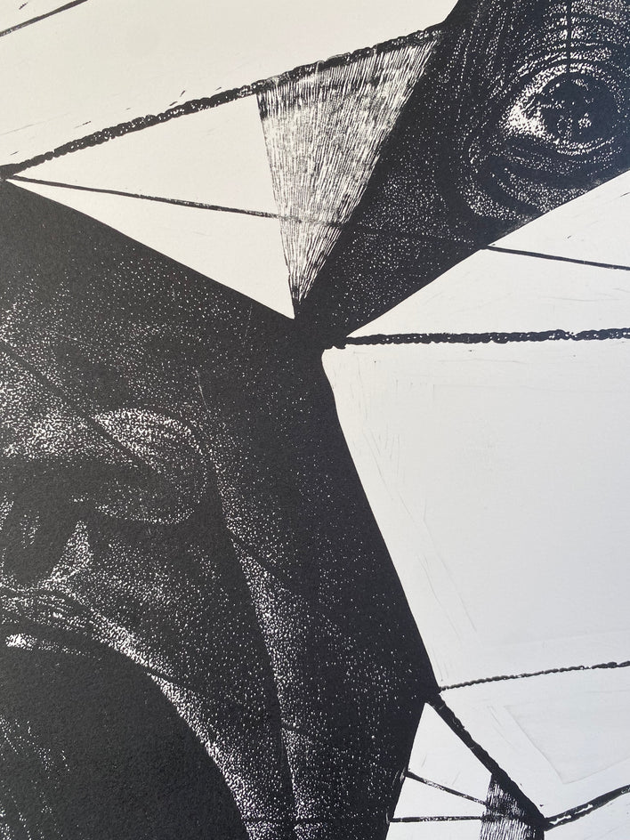 It’s Good That You’re Here II by Natalia Pawlus |  Closeup View of Artwork 