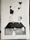 Original art for sale at UGallery.com | Look At Me by Natalia Pawlus | $1,275 | printmaking | 40' h x 28' w | thumbnail 3