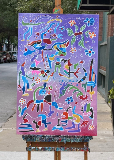 Flowers of Heaven by Nathalie Gribinski |  Context View of Artwork 