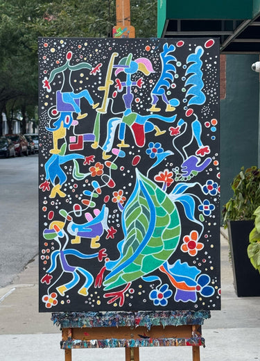 Leaf of Paradise by Nathalie Gribinski |  Context View of Artwork 