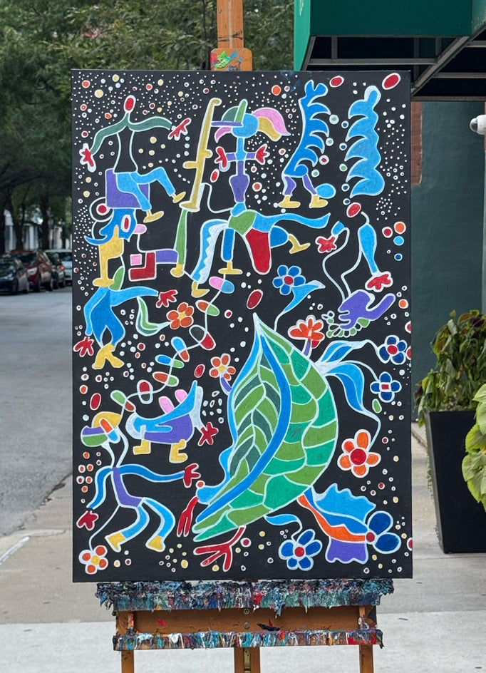 Leaf of Paradise by Nathalie Gribinski |  Context View of Artwork 