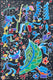 Original art for sale at UGallery.com | Leaf of Paradise by Nathalie Gribinski | $2,000 | mixed media artwork | 36' h x 24' w | thumbnail 1