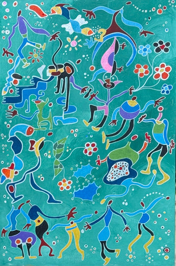 Spiritual Gathering by Nathalie Gribinski |  Artwork Main Image 