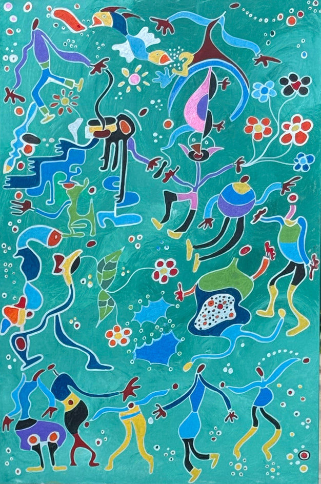 Spiritual Gathering by Nathalie Gribinski |  Artwork Main Image 