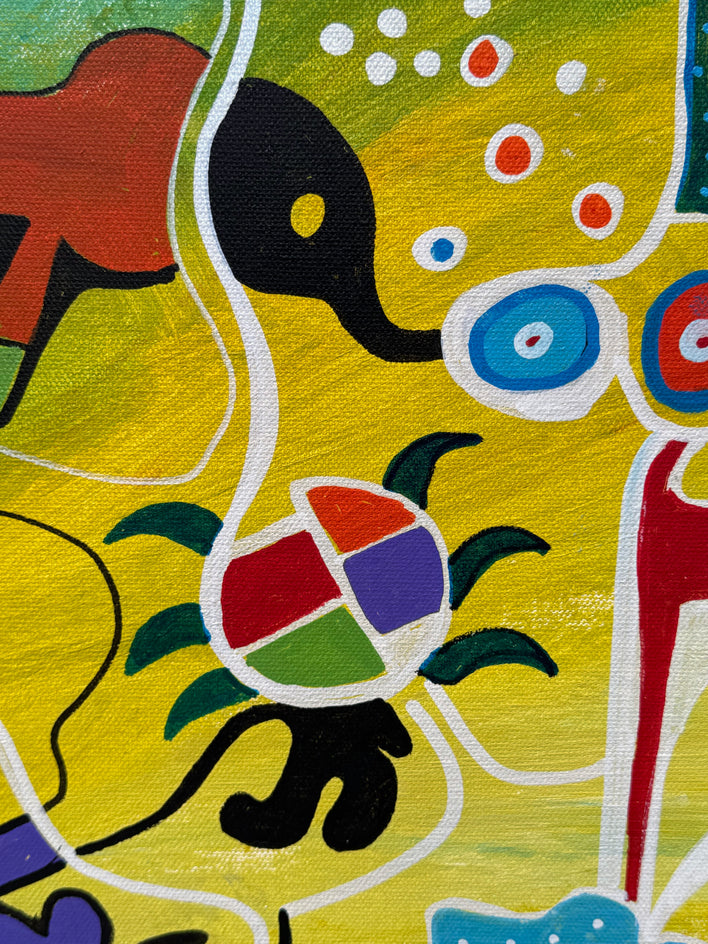 Summer Chance by Nathalie Gribinski |  Closeup View of Artwork 