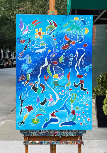 The Dialogue by Nathalie Gribinski |  Context View of Artwork 