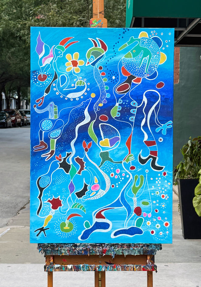 The Dialogue by Nathalie Gribinski |  Context View of Artwork 