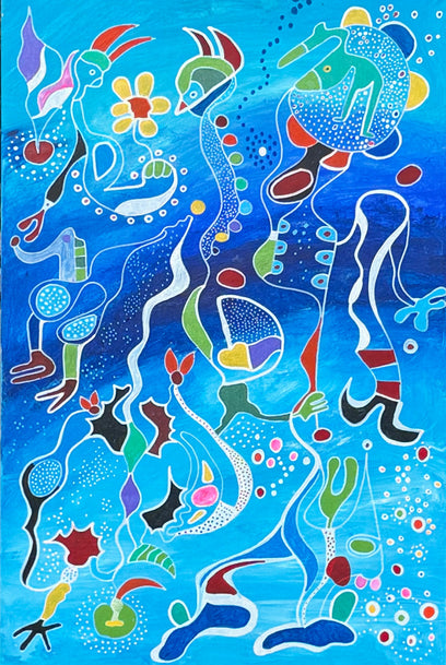 The Dialogue by Nathalie Gribinski | Artwork Main Image