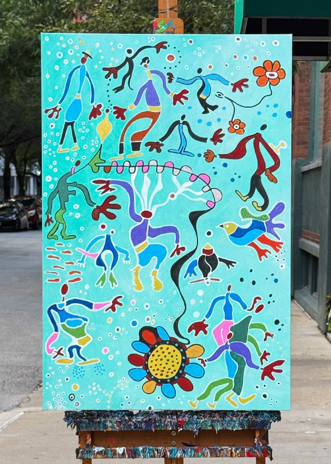 The Explorers by Nathalie Gribinski |  Context View of Artwork 