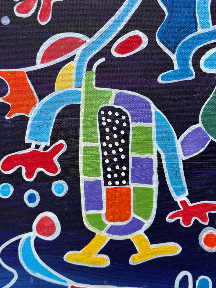 The Sirene by Nathalie Gribinski |  Closeup View of Artwork 