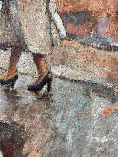 After the Rain by Nava Lundy |   Closeup View of Artwork 