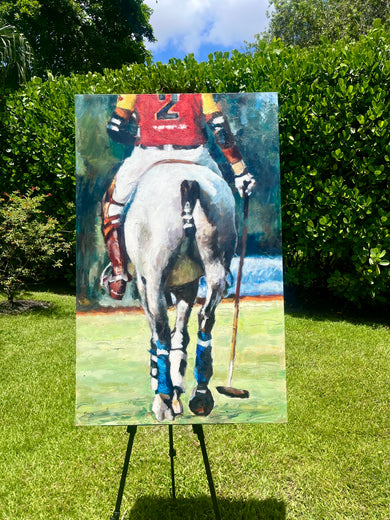 Chasing Victory by Nava Lundy |  Context View of Artwork 