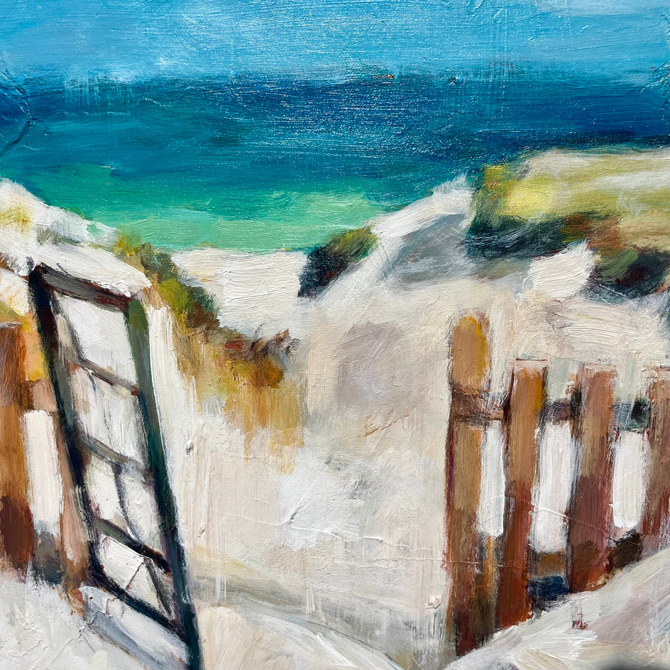 Come Away with Me by Nava Lundy |  Closeup View of Artwork 