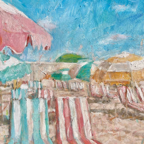 Original art for sale at UGallery.com | Everything Else Can Wait by Nava Lundy | $1,350 | acrylic painting | 24' h x 24' w