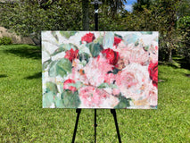 Original art for sale at UGallery.com | Here to Forever by Nava Lundy | $1,475 | acrylic painting | 20' h x 30' w | thumbnail 3