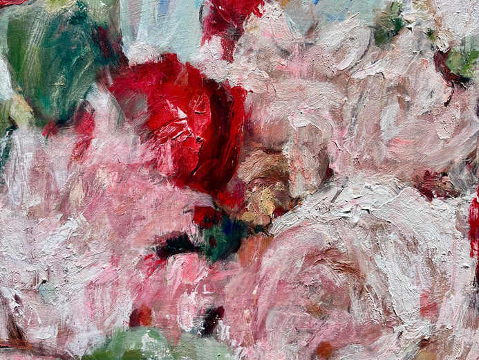 Here to Forever by Nava Lundy |   Closeup View of Artwork 