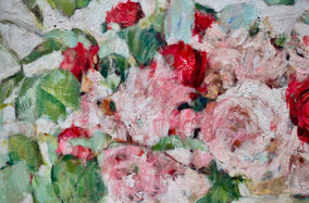 Original art for sale at UGallery.com | Here to Forever by Nava Lundy | $1,475 | acrylic painting | 20' h x 30' w