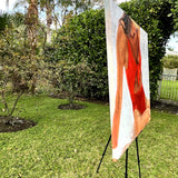 Original art for sale at UGallery.com | Maybe I Love You by Nava Lundy | $5,400 | acrylic painting | 48' h x 48' w | thumbnail 2