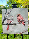 Original art for sale at UGallery.com | The Other Side of Now by Nava Lundy | $900 | acrylic painting | 16' h x 16' w | thumbnail 3
