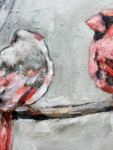 The Other Side of Now by Nava Lundy |   Closeup View of Artwork 