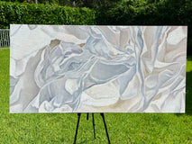 Original art for sale at UGallery.com | The Poet’s Echo by Nava Lundy | $6,400 | acrylic painting | 36' h x 72' w | thumbnail 3