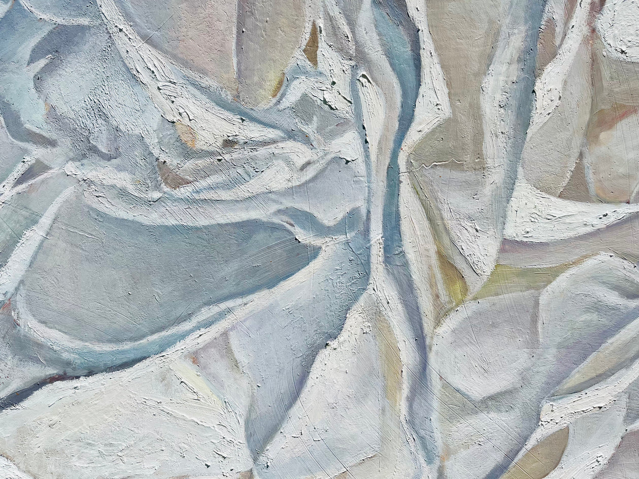 The Poet’s Echo by Nava Lundy |  Closeup View of Artwork 