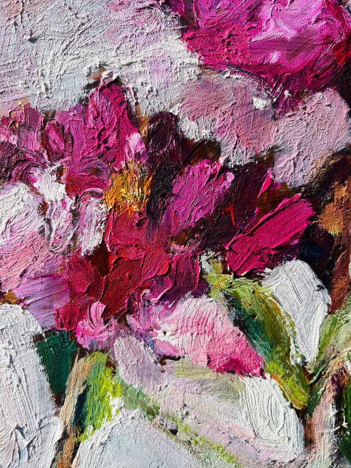 The Seeds of Hope by Nava Lundy |  Closeup View of Artwork 